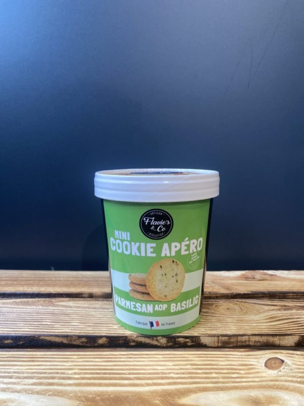 Cookie Apéro Parmesan Basilic