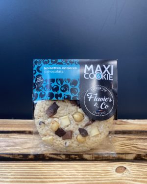 Maxi Cookie Noisettes 3 Chocolats