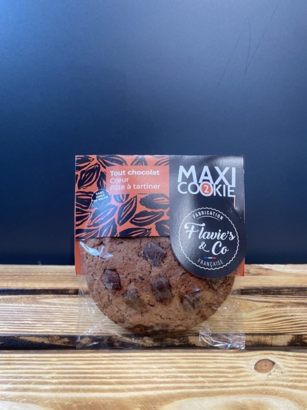 Maxi Cookie Coeur Pâte à Tartiner