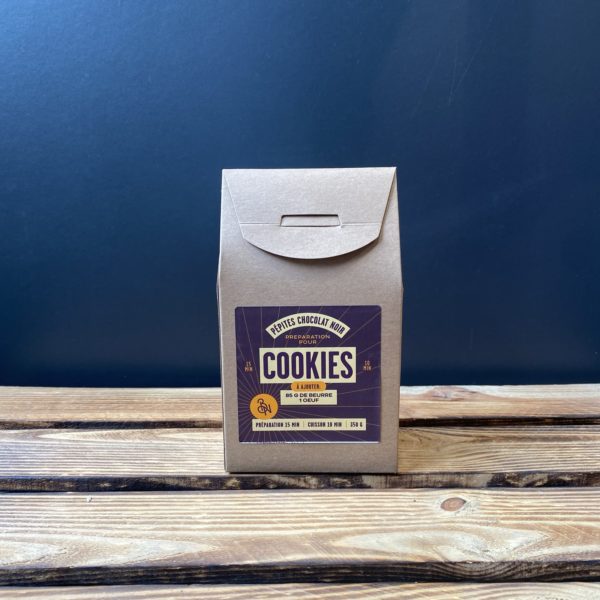 Préparation cookie chocolat