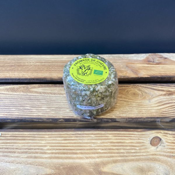 Fromage chèvre aromatisé ail et fines herbes