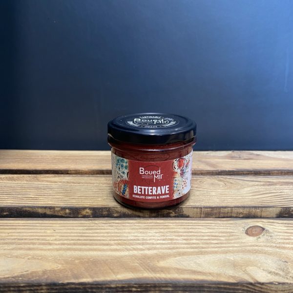 Tartinade betterave échalote confite & fenouil