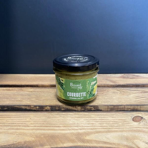 Tartinade courgette estragon & ail rôti