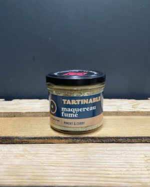 Tartinable de maquereau fumé, piment curry
