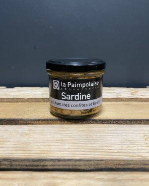 Tartinable de sardine aux tomates confites et basilic