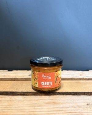 Tartinade carotte vinaigre de cidre